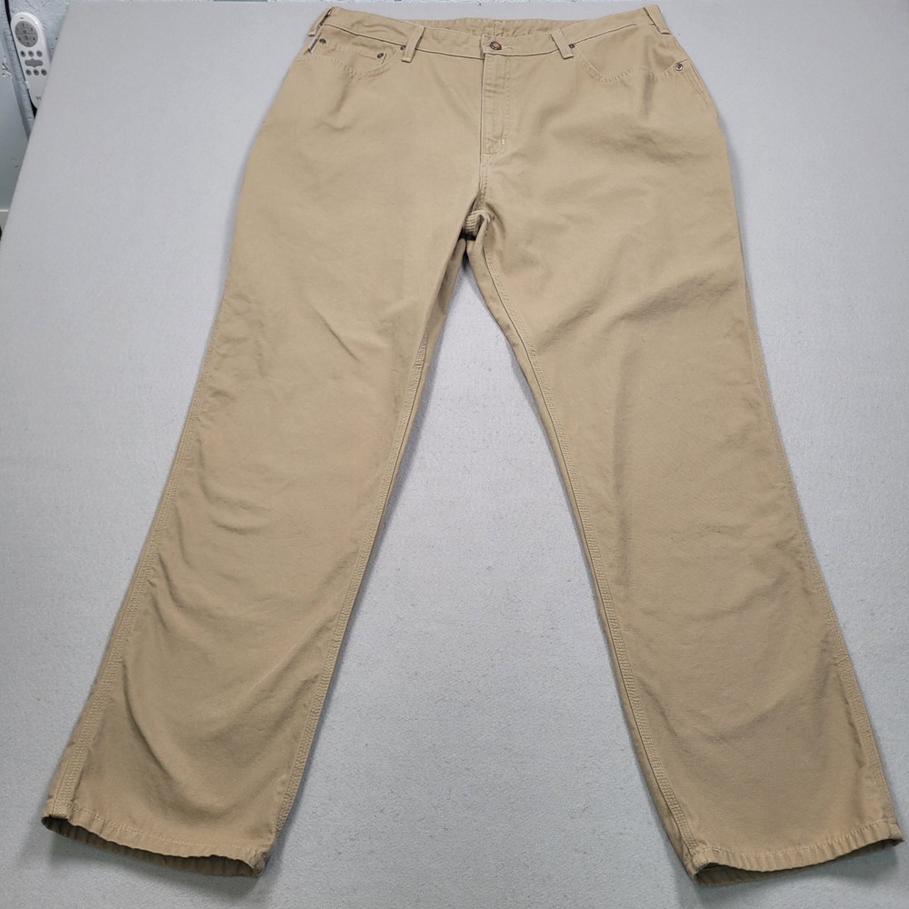 Carhartt WB159 GKH Womens Khaki Canvas Carpenter Pants 20 x 32